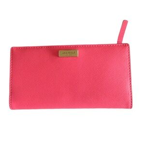 Kate Spade Pink Snap Wallet